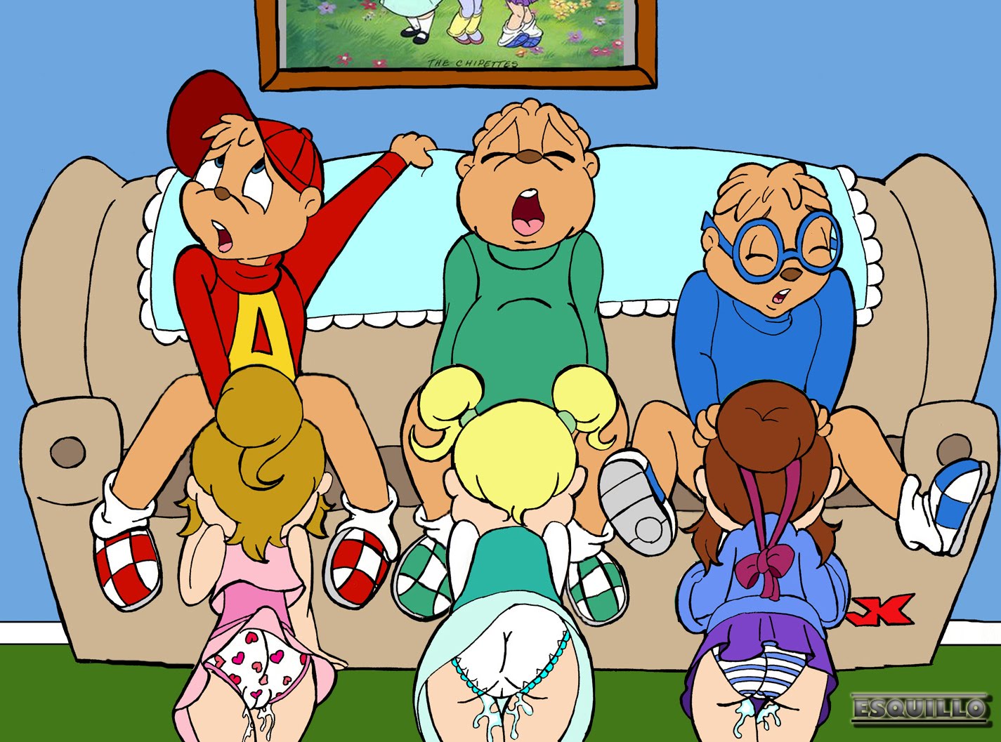 Alvin And Chipmunks Porn Comics - Cartoon Porn image #258