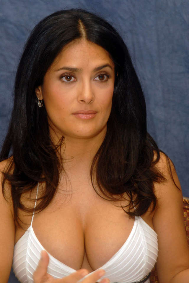 beautiful big breast image sexy celebrity white best breasts dress body salma hayek parts