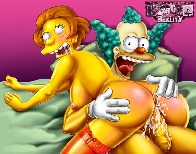 cartoon porn galleries pic cartoonreality horny simpson toons enjoying