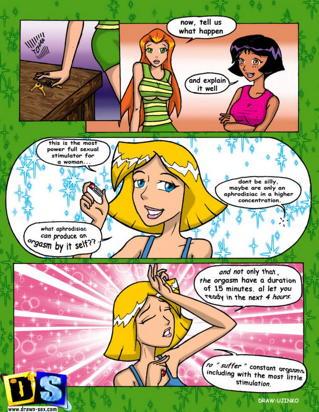 cartoon porn porn category totally spies
