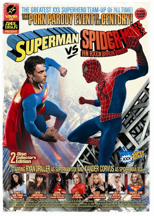 dvd porn porn xxx dvd man parody spider superman guide gift holiday culture racket