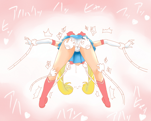 moon porn sailor ass from blonde moon behind anime request hair panties source sailor drooling manyf pantyshot tickle hands tickling tsukino usagi