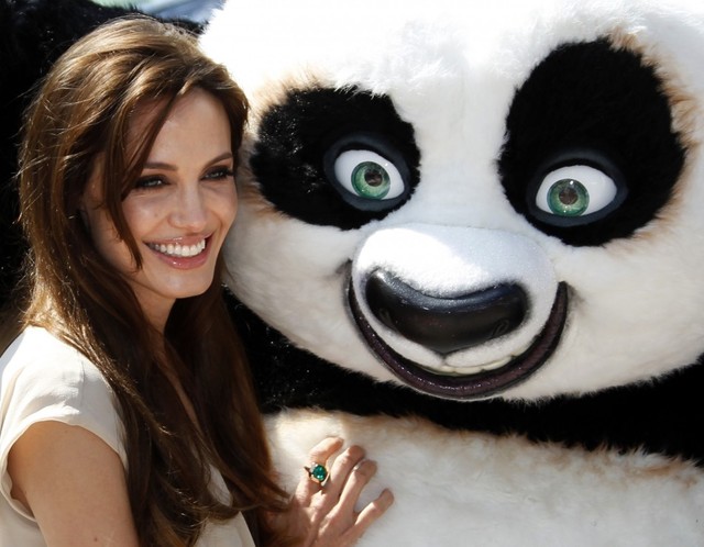 movie panda porn jolie film turns actress data angelina hollywood panda kung festival cannes crew
