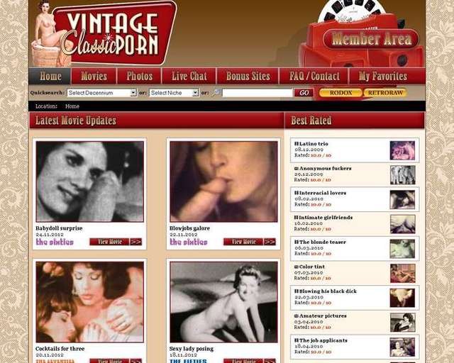 porn review site porn vintage screenshots classic payserve
