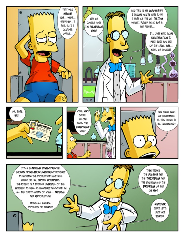 porn sample porn media simpson sample marge bart