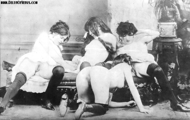 porn vintage porn lesbians antique foursome