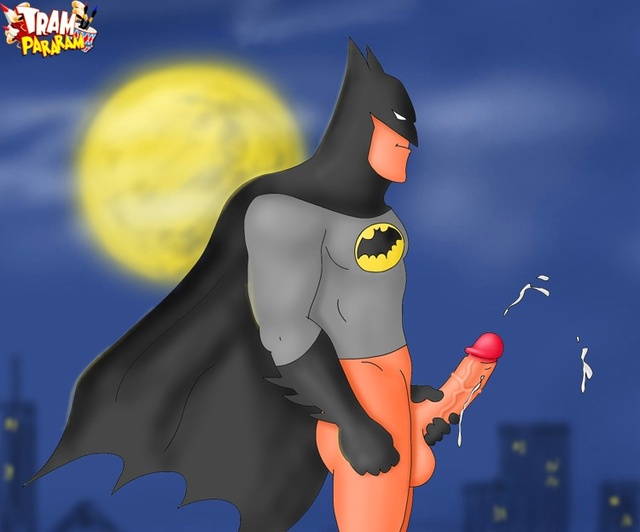 toon porn porn toon hard horny batman cums superhero