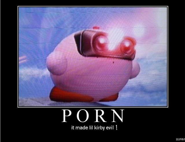 virtual porn porn bad art virtual kirby zluvr