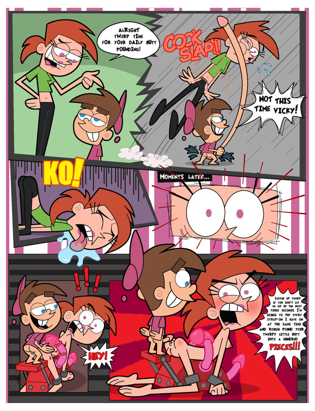 comic porn pics porn original media fairly oddparents timmy turner vicky comic fac bab