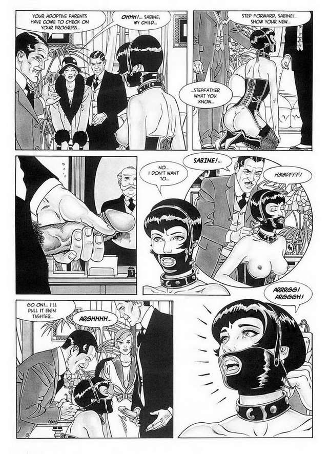 erotic comics bdsm page