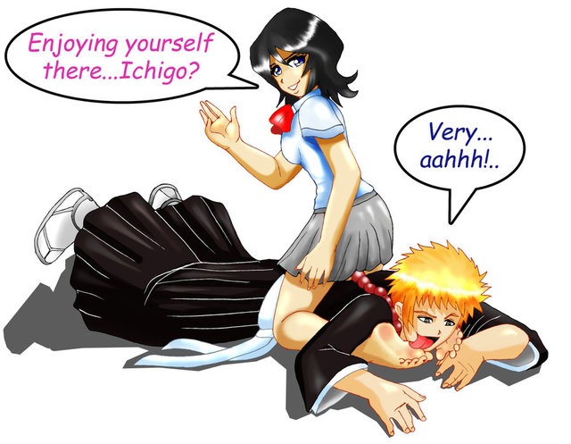 feet worship pics artists morelikethis worship manga foot fanart rukia mil ichigo hofit