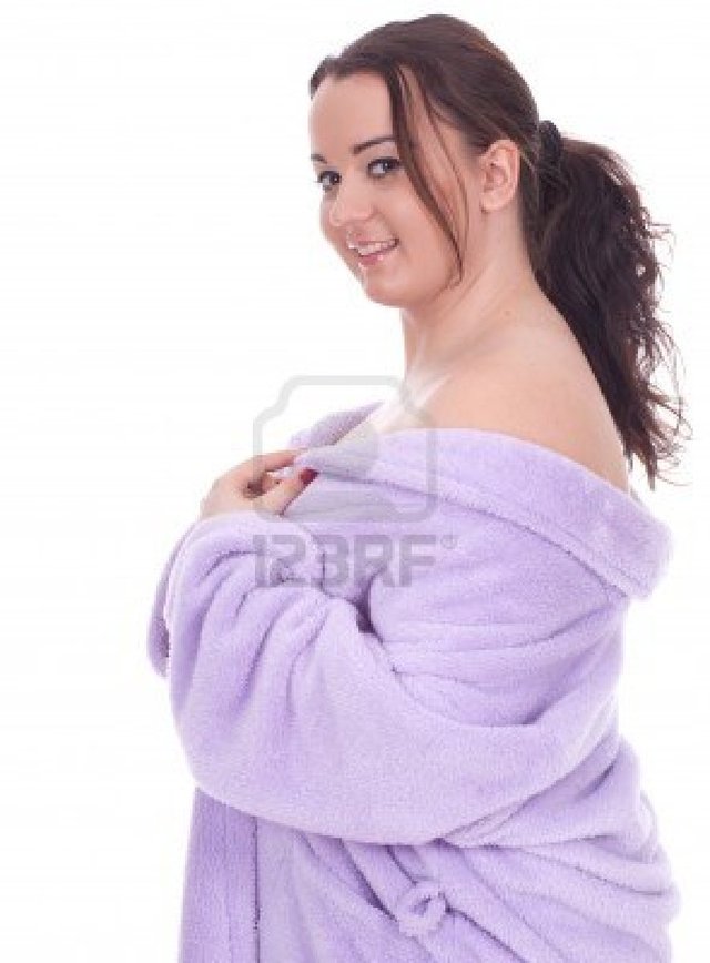 free fat woman pics photo woman fat dark hair bathrobe overweight photomak