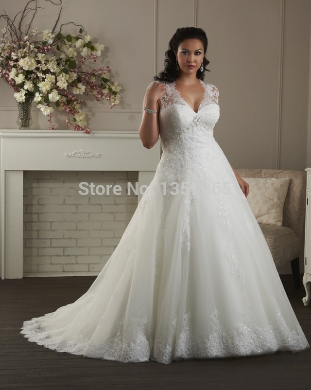 free fat woman pics free product size back sexy women fat bride dress lace store plus gowns shipping sheer wedding mermaid wsphoto gown beaded dresses zipper appliques organza
