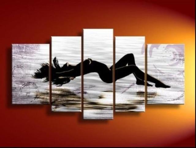 free hot naked woman pics beautiful hot art women naked hand painted fashion wall font wsphoto canvas promotion ornament framed