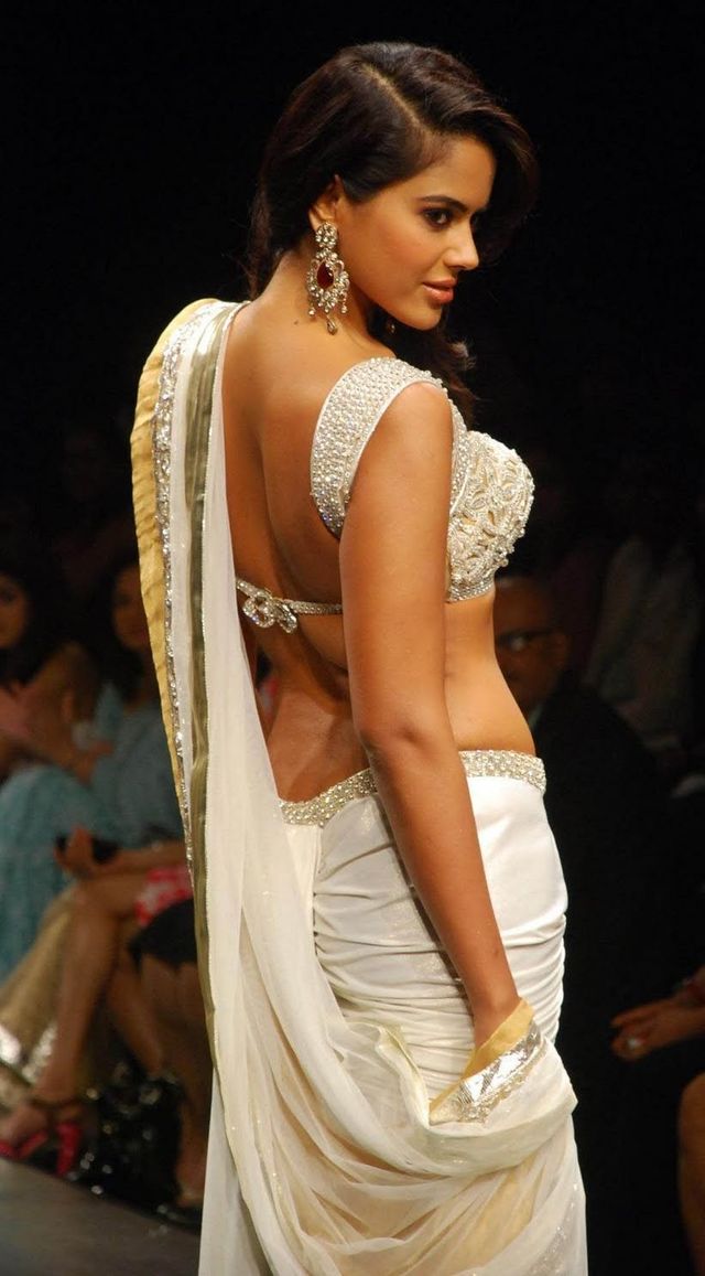 hot ass picks pics hot back ass still pose blouse saree sameera reddy bhoomika