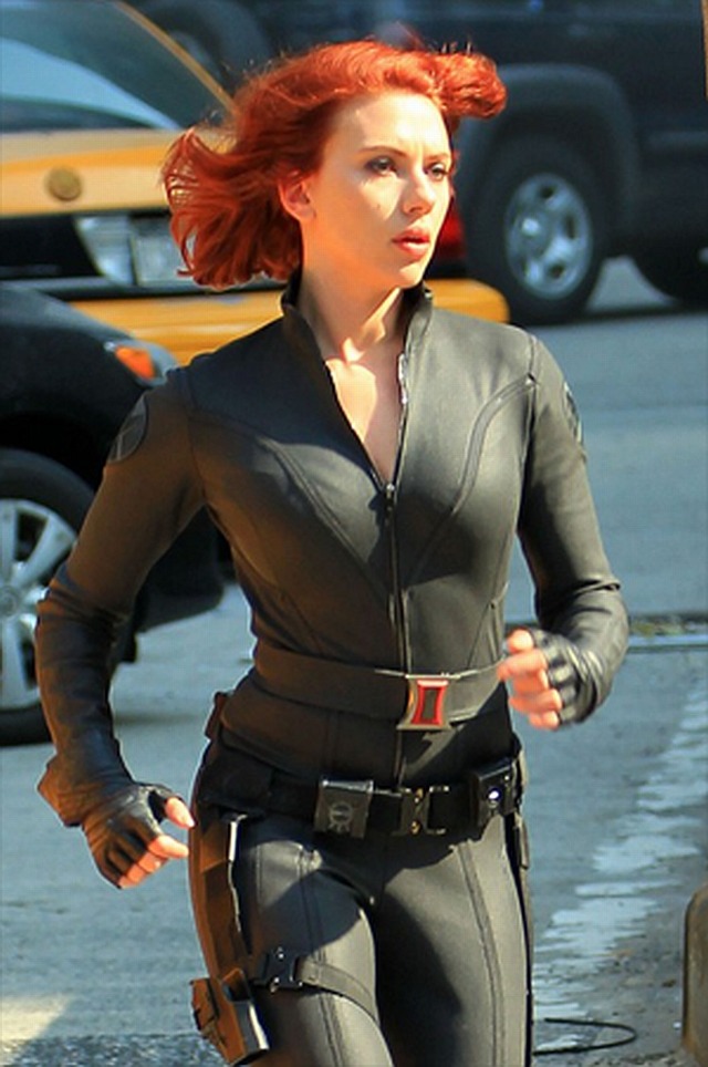 hot red head pics hot redhead black scarlett johansson wallpaper avengers widow latex