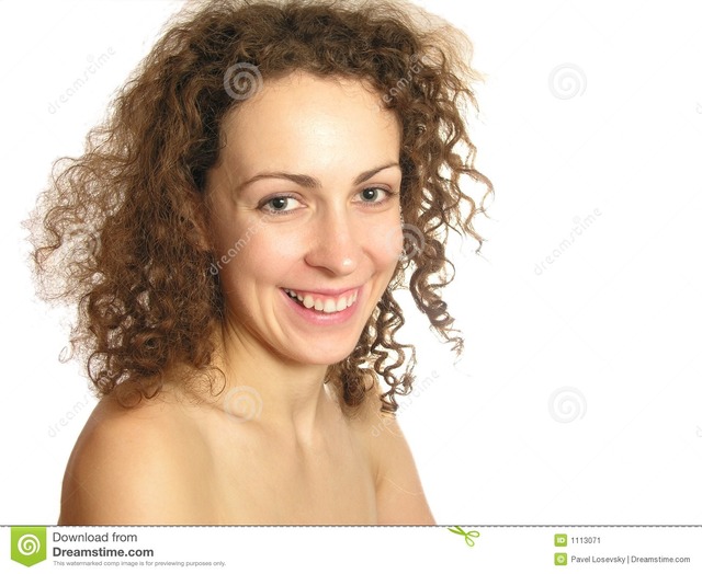 naked girl pics girl naked face smile stock