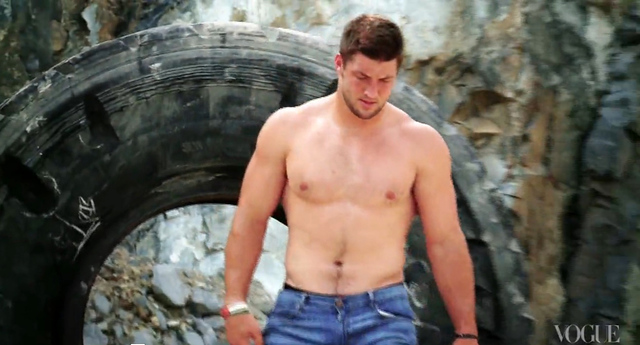 nice huge asses magazine vogue tim tebow