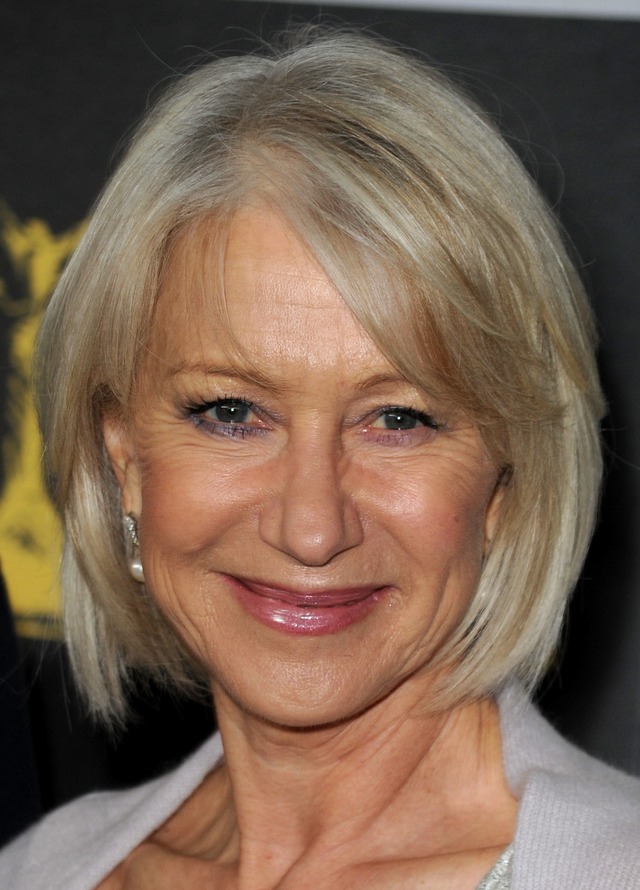 older women pix over beauty older helen hair mirren