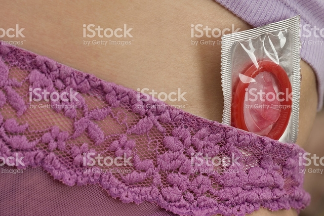 panties and sex photo photos picture safe lace panties condom tucked