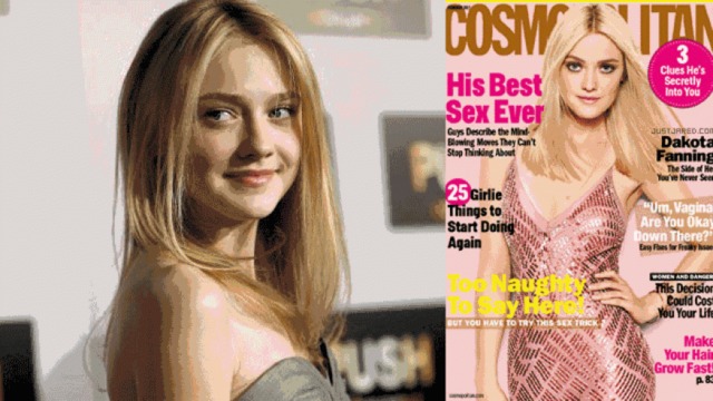 pics of young vagina young news media entertainment fox too fanning cover featured par dakota cosmopolitan jcr foxnews