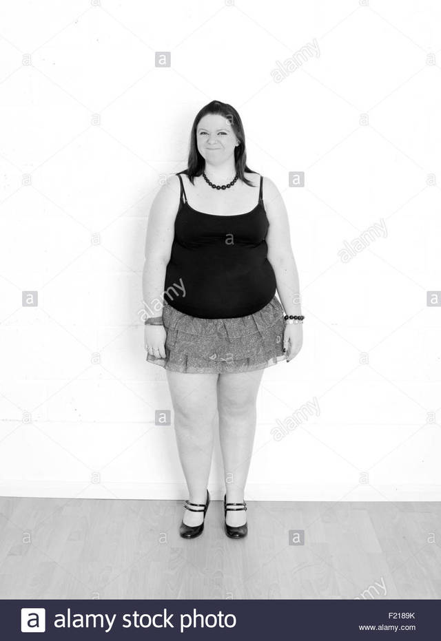 plump woman pics young photo woman skirt plump stock comp