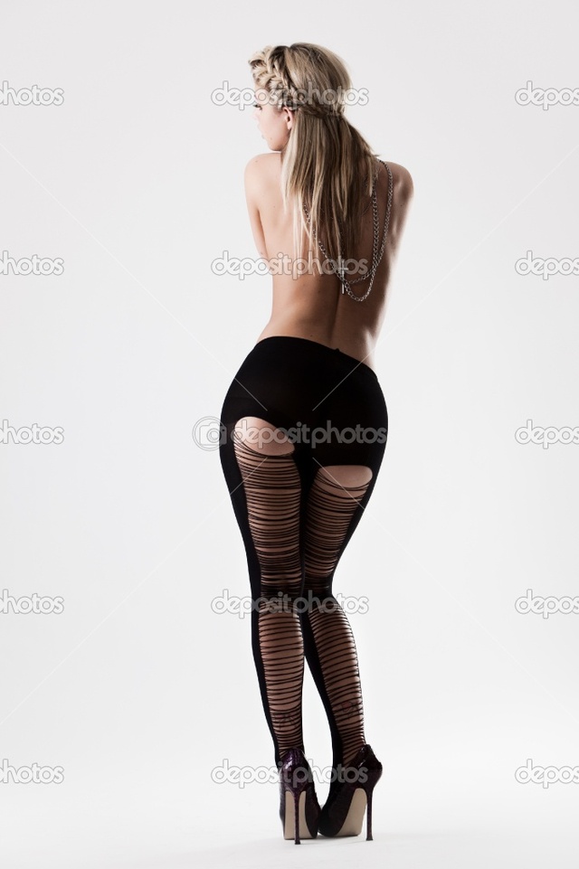 black stockings pic young photo black woman stockings topless stock depositphotos