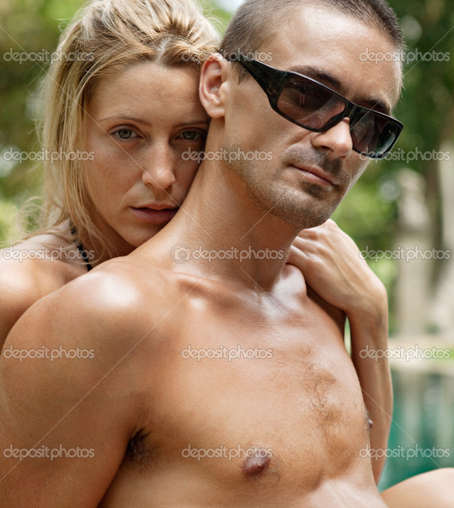 sexy exotic pic young photo sexy couple exotic pool stock edge swimming depositphotos hugging lounging