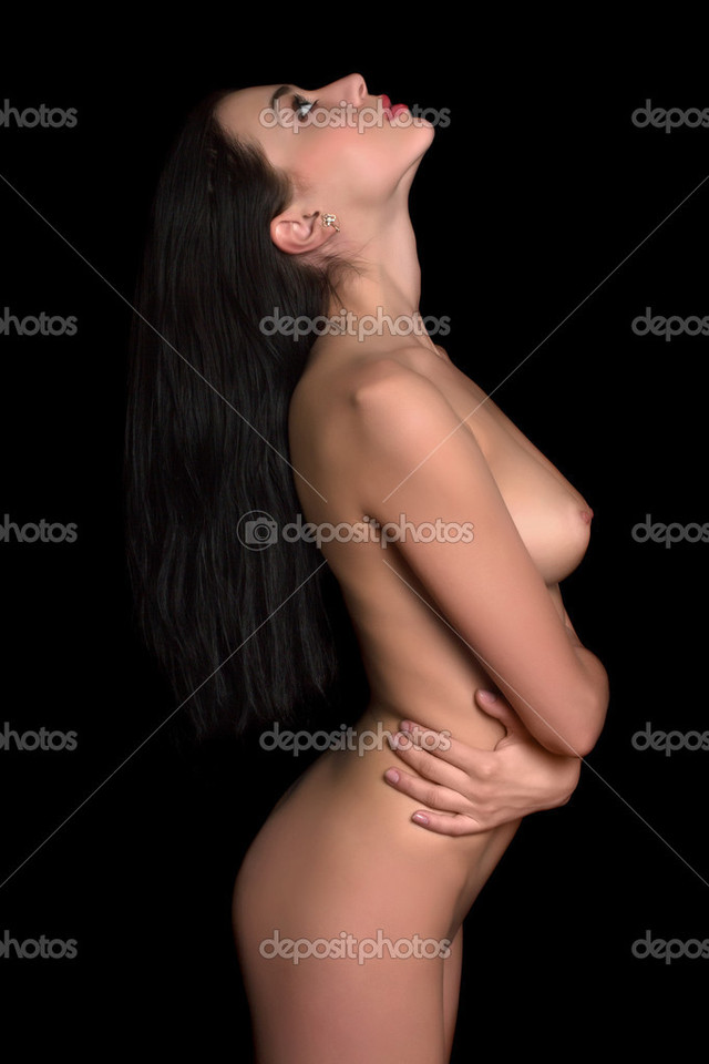 sexy naked brunette photo sexy naked brunette stock depositphotos