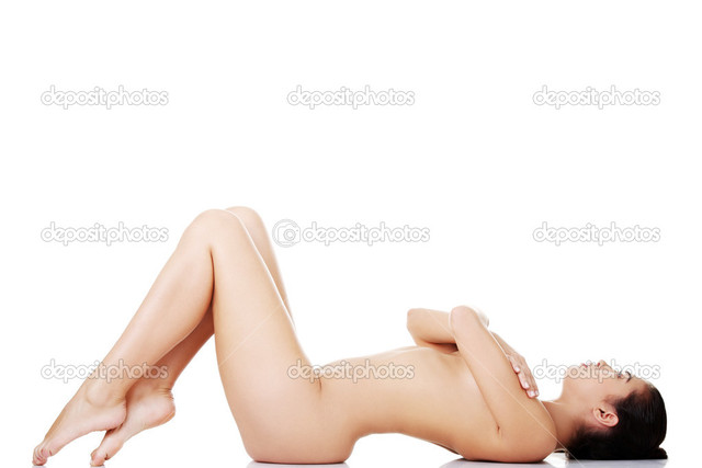 sexy photo naked photo sexy naked woman down stock depositphotos lying