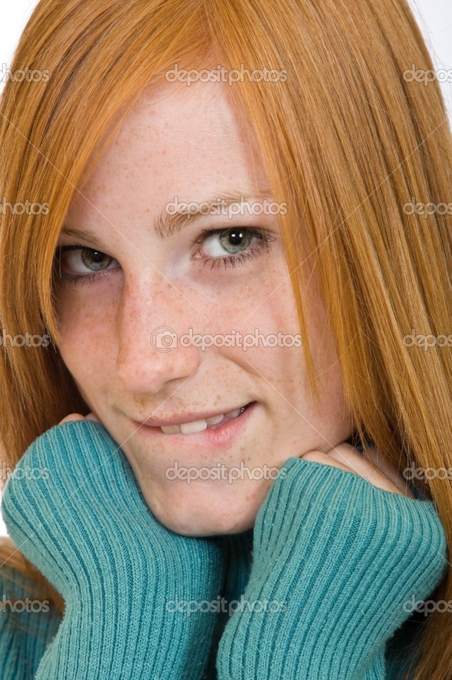 sexy red headed women entry sexy redhead woman mouth biting depositphotos