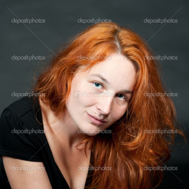sexy red headed women young photo sexy redhead portrait woman stock depositphotos