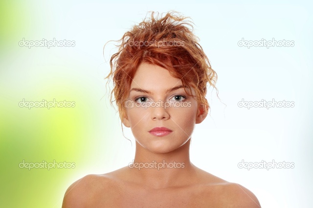 sexy red headed women young photo redhead woman stock depositphotos