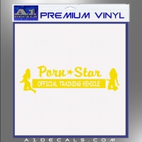 porn star in training porn star training vehicle yellow products page cars trucks decals decal sticker