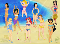 disney porn disney princesses swimsuits tesslar