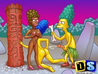 porn toons simpsons page