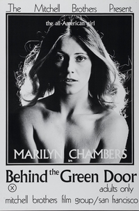 classic porn star behind green door poster favorite old school porn star