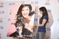 new porn mkl hpbshmcjx porn star sunny leone unveiling campaign peta mumbai photoalbum preview rediff bollywood photos pornstar unveils