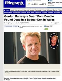 found porn pictures gordon ramsay dwarf porn double found dca funny