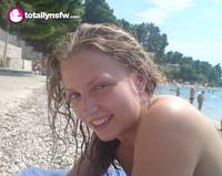 amateur topless beach photos large rrm euytfz amateur beach blonde shorts tank topless totallynsfw towel