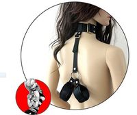 adults sex picture photo toy toughage hackers upper body tied hand neck restraint collar binding fun adult china