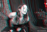 3d porno stereoscopic bianca anaglyph entry