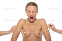 bare breasts pics depositphotos women bare breasts sexual compress chopsticks stock photo