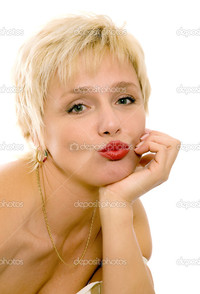 beautiful naked women free pics depositphotos close beautiful blonde woman blowing kiss women seem line spain