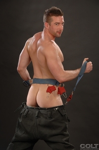 best ass sex pic scott hunter uniform men firefighter jockstrap gay porn star colt studio group bob hager hairy masculine hot passionate everything butt best asses