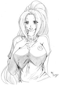 big boob lady pics lady mikoto boob girl art