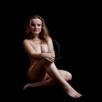 black nude free pics jackf nude girl sitting black isolated background photo