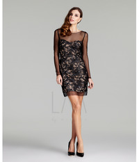 black nude pic black nude shear cocktail dress larger fall collection