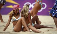 blondes in bikinis pics news olympics assets cbre rtroptp oly voll bvvol day atmosphere bre