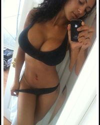 ebony girls beauty self shot ebony hot mirror amateur tits brunette taking selfshot sexy